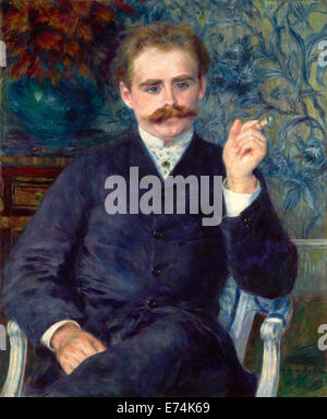 Albert Cahen d'Anvers di Pierre-Auguste Renoir, francese, 1841 - 1919; Francia, Europa; 1881; Olio su tela Foto Stock