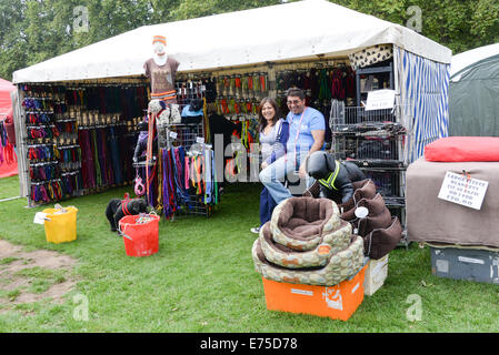 Londra, Regno Unito. Il 7 settembre, 2014. Si spegne a Battersea la ventesima riunione annuale e giornata di divertimento. Credito: Vedere Li/Alamy Live News Foto Stock