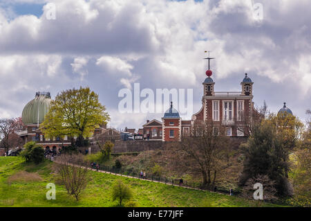 L'Osservatorio Reale di Greenwich, Londra England Regno Unito. Foto Stock