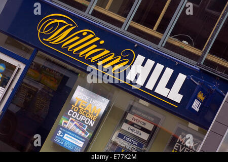William Hill Bookmakers Foto Stock