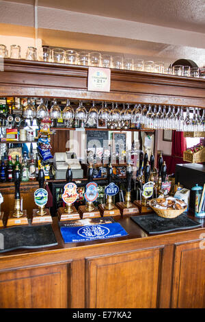 Il bar interno e del grasso gatto Pub di Kelham isola in isola Kelham Trimestre di Sheffield South Yorkshire Inghilterra Foto Stock