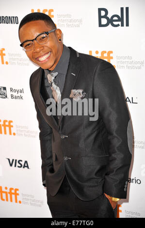 Toronto, Ontario, Canada. 8 Sep, 2014. Attore ALLEN MALDONADO assiste la "torta" premiere durante il 2014 Toronto International Film Festival a Elgin Su settembre 8, 2014 a Toronto in Canada. Credito: Igor Vidyashev/ZUMA filo/Alamy Live News Foto Stock