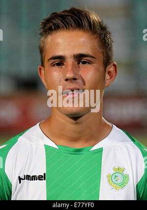 Portogallo - Primera Liga Zon-Sagres 2014-2015 / Dimitrios Pelkas - ( Vitoria Setubal FC ) Foto Stock