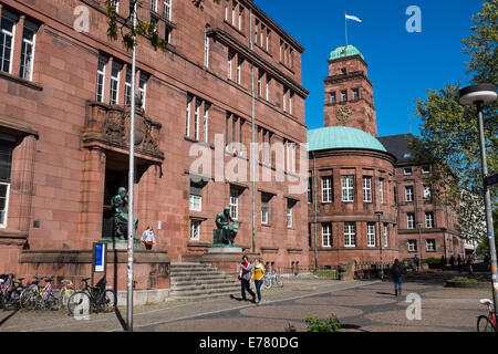 Albert Ludwigs Università di Friburgo, Baden-Württemberg, Germania Foto Stock