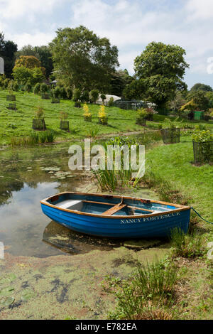 Il Garden House a Buckland Monachorum, Yelverton, Devon, su una fine giornata d'estate. Foto Stock