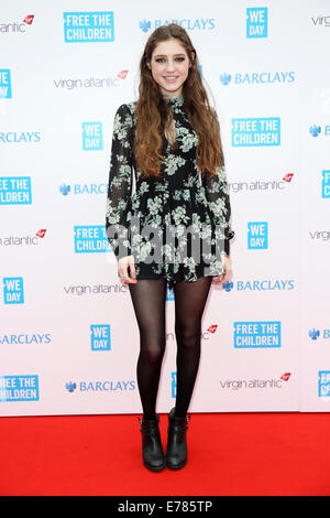 Abbiamo giorno Regno Unito tenutasi a Wembley Arena - Arrivi con: Birdy dove: Londra, Regno Unito quando: 07 Mar 2014 Foto Stock