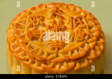 Mooncake cinese Foto Stock