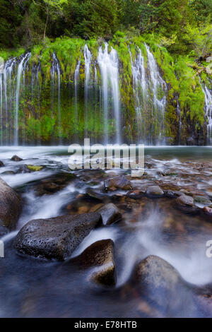 Mossbrae cade in Dunsmuir California Foto Stock