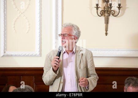 Christian Wolmar al oldie pranzo letterario 9-9-14 Foto Stock