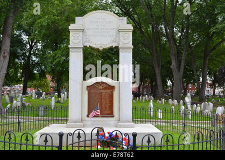 Presso il Cimitero di Palmer, aka Kensington sepoltura, in Fishtown, Philadelphia. Cimitero fondata nel 1749 (Famiglia sepolture prima che) su 7 acri di terreno vicino Penn trattato Park Foto Stock