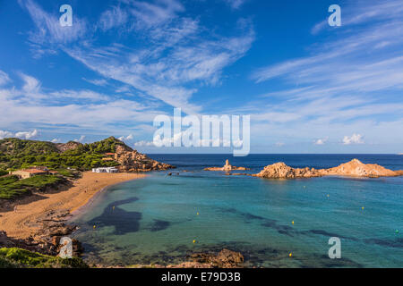 Cala Pregonda, Menorca, isole Baleari, Spagna Foto Stock