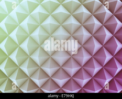 Modello retrò di forme geometriche. Mosaico colorato sfondo Foto Stock