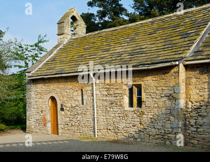 Cappella a Lotherton Hall, West Yorkshire, Inghilterra, Regno Unito Foto Stock