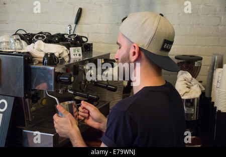 Quattro e venti merli pie shop in Brooklyn NYC Foto Stock