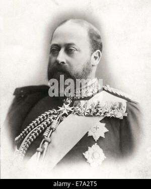 Edward VII (1841-1910), re d'Inghilterra 1901-10, ritratto come il Principe di Galles, circa 1890 Foto Stock