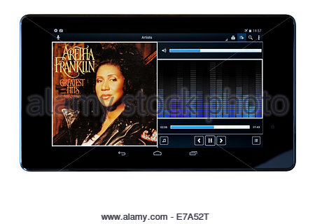 Aretha Franklin greatest hits album MP3 le copertine degli album su PC tablet, Inghilterra