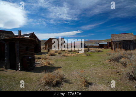 Bodie Ghost Town ( elevazione 8379 ft / M 2554 ), Colline Bodie, Mono County, Sierra orientale, CALIFORNIA, STATI UNITI D'AMERICA Foto Stock