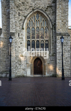St Giles-senza-chiesa Cripplegate, Barbican, la città di Londra, Regno Unito Foto Stock