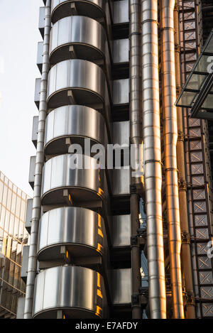 Lloyd's edificio, 1 Lime St, Square Mile, il City di Londra, Regno Unito Foto Stock