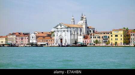 Palazzi sul Canal Grande a Venezia, Italia Foto Stock