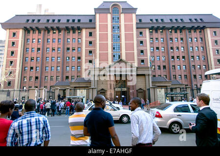 Oscar Pistorius omicidio Trial presso l Alta Corte di Pretoria Foto Stock