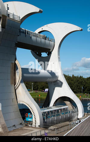 Falkirk Wheel Bonnybridge, Falkirk, Scozia Foto Stock