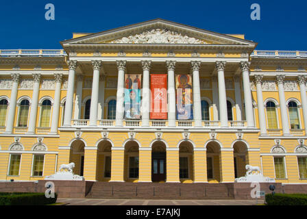 La Russia membro Art Museum, Central Saint Petersburg, Russia, Europa Foto Stock