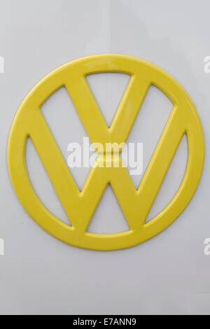 VW Volkswagen camper, abstract Foto Stock