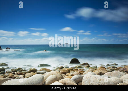 Porth Nanven, Cornwall Foto Stock