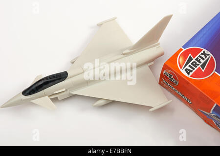 Airfix costruire rapidamente Typhoon modello in plastica Foto Stock