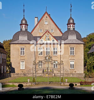 Schloss Neuenhof castello, Lüdenscheid, Sauerland, Nord Reno-Westfalia, Germania Foto Stock