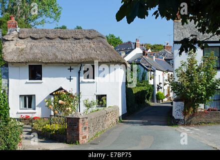 Il villaggio storico di Stratton vicino a Bude in Cornwall, Regno Unito Foto Stock