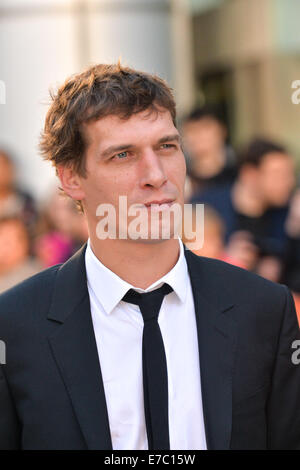 Toronto, Ontario, Canada. Xii Sep, 2014. Direttore CEDRIC JIMENEZ assiste 'Collegamento' premiere durante il 2014 Toronto International Film Festival a Roy Thomson Hall il 12 settembre 2014 a Toronto in Canada Credit: Igor Vidyashev/ZUMA filo/Alamy Live News Foto Stock