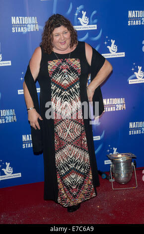 Iver Heath, Regno Unito. Xii Sep, 2014. La Lotteria Nazionale stelle gala awards ceremoy al Pinewood Studios il 12 settembre 2014 in Iver Heath, Inghilterra. Credito: Brian jordan/Alamy Live News Foto Stock