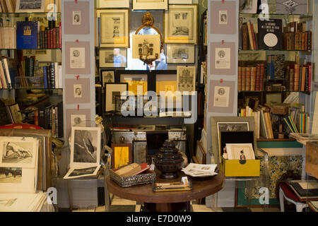 Parigi incredibile mercatino di antiquariato, Marche aux Puces de Saint-Ouen, Parigi, Francia Foto Stock