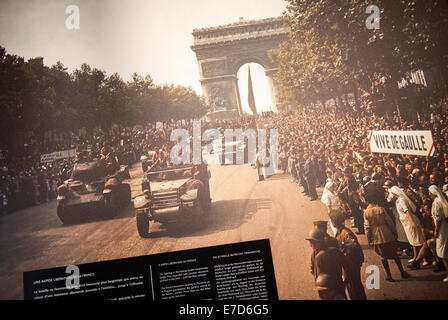 Il Memorial de Caen in Normandia Francia UE Foto Stock