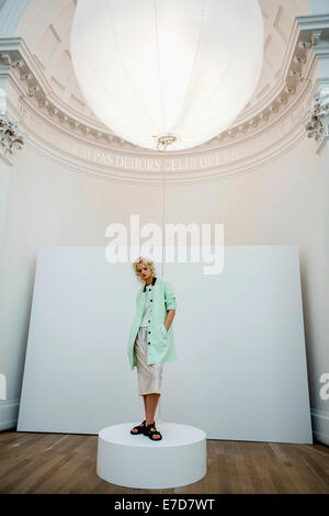 Antipodium Primavera / Estate 2015, LFW, 13 settembre 2014. Londra, Regno Unito. Clara Copley / Alamy News Foto Stock