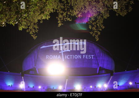 Roma, Italia. 14 settembre 2014. Il Roma Fiction Fest presso l Auditorium di Roma Italy © Gari Wyn Williams/Alamy Live News Foto Stock