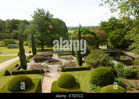 Chateau le pin, Anjou, Francia Foto Stock