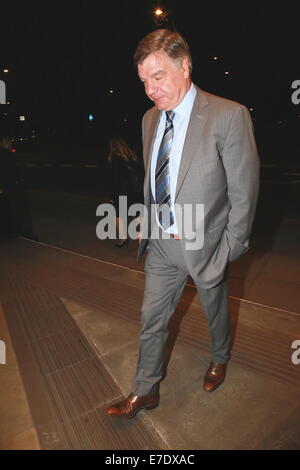 West Ham boss Sam Allardyce arrivando al Grosvenor House offre: Samuel Allardyce dove: Londra, Regno Unito quando: 11 Mar 2014 Foto Stock