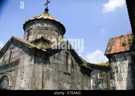 Haghpat Monastero, dichiarato patrimonio culturale mondiale dall'UNESCO, Lori Provincia, Armenia Foto Stock