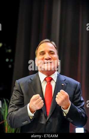 Il socialdemocratico partito leader del Sig. Stefan Löfven sarà il nuovo primo ministro della Svezia. Foto Stock