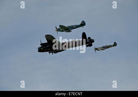 Il Battle of Britain Memorial Flight Foto Stock