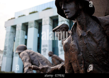 Insurrezione di Varsavia monumento Foto Stock