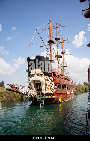 Pirate Boat cruise in Turchia Foto Stock