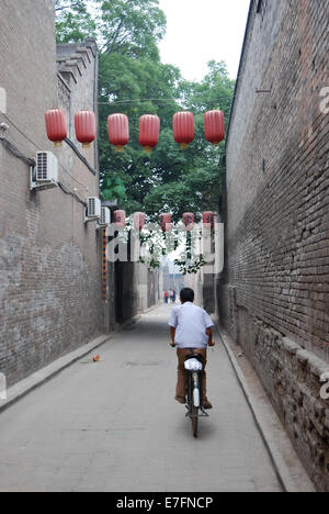 Hutong, Cina Pechino 2014 Foto Stock