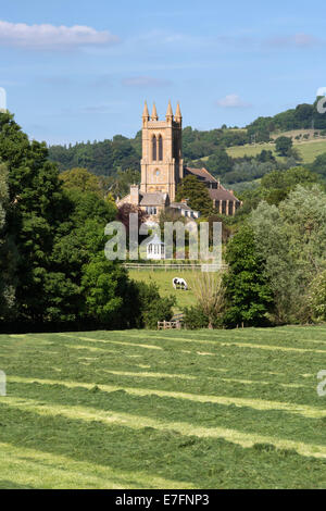 San Michele e Tutti gli Angeli chiesa, Broadway, Worcestershire, England, Regno Unito, Europa Foto Stock