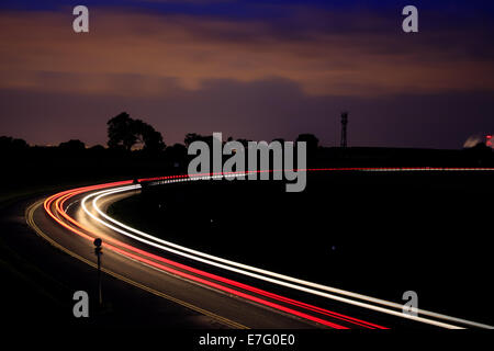 Luci di mezzanotte Foto Stock