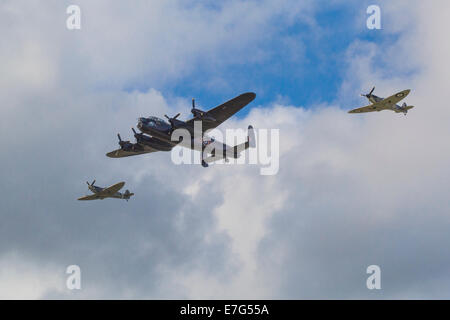 Battle of Britain memorial flight Foto Stock