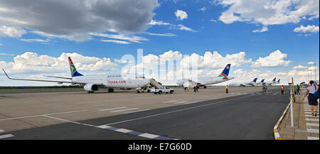 Getti in Osea Kutako International Airport, a Windhoek, Namibia Foto Stock